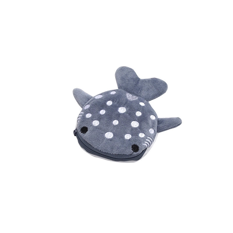 Unisex Animal Polyester Zipper Kids Wallets