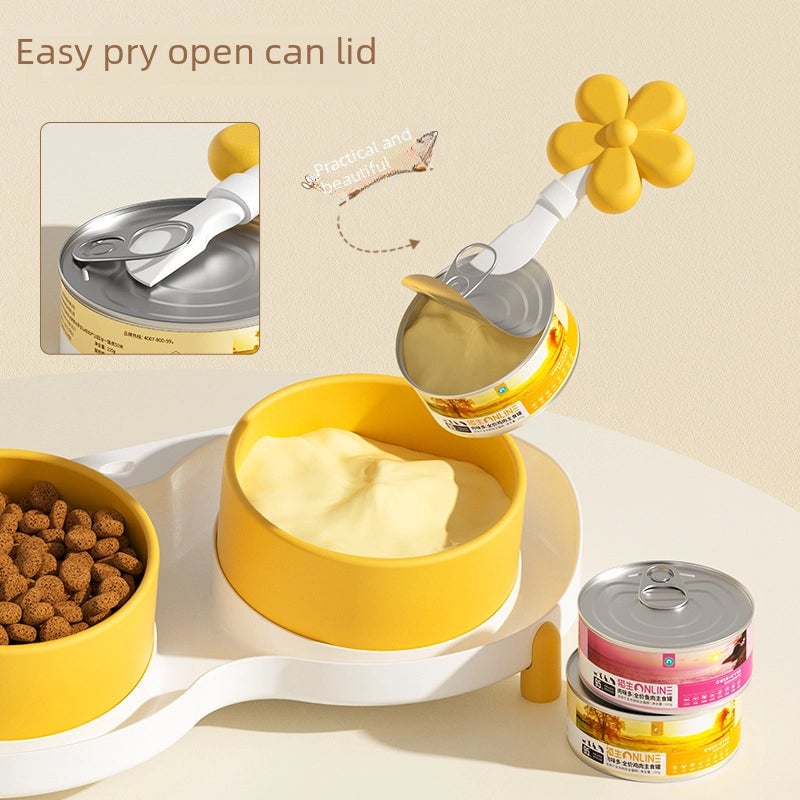 Pet Supplies Cat Food Utensils Feeding Scoop Measuring Cup Combo Durable Plastic For Easy Measurement Serving
