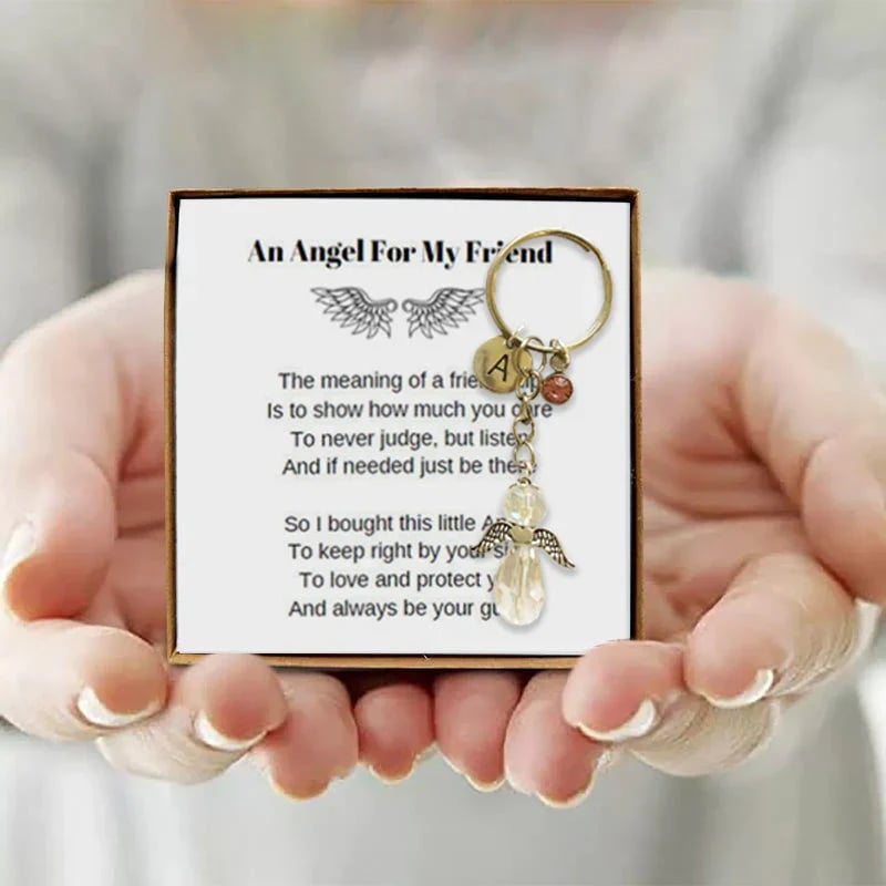 49% OFF-Guardian Angel Keychain