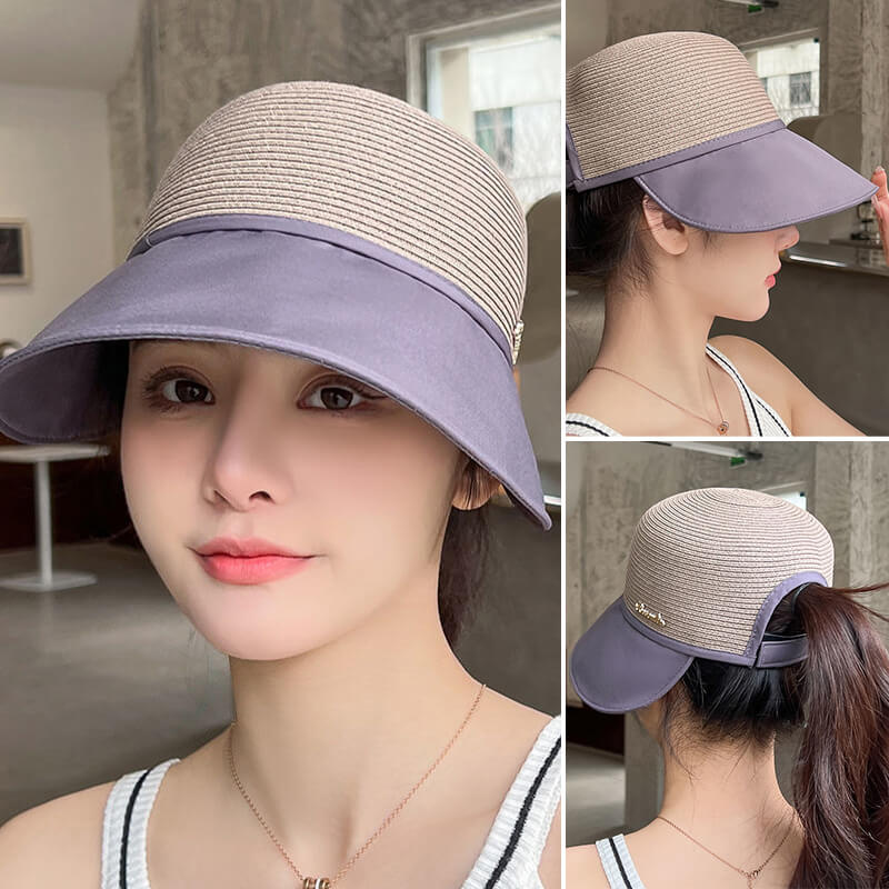 Women's large brim sunscreen hat for beach outing in summer50% OFF