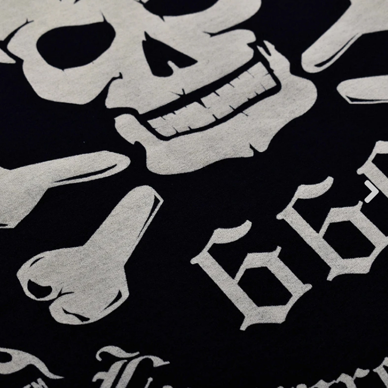 Retro Heavy Metal Short Sleeve Casual T-Shirt