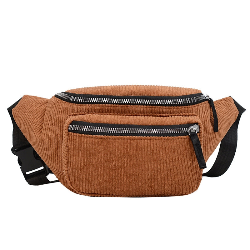 Four Seasons Multi-functional  Waist Bag Female Men And Women Close-fitting Anti-theft Chest Bag Outdoor Fashion Casual Bag Crossbody Bag