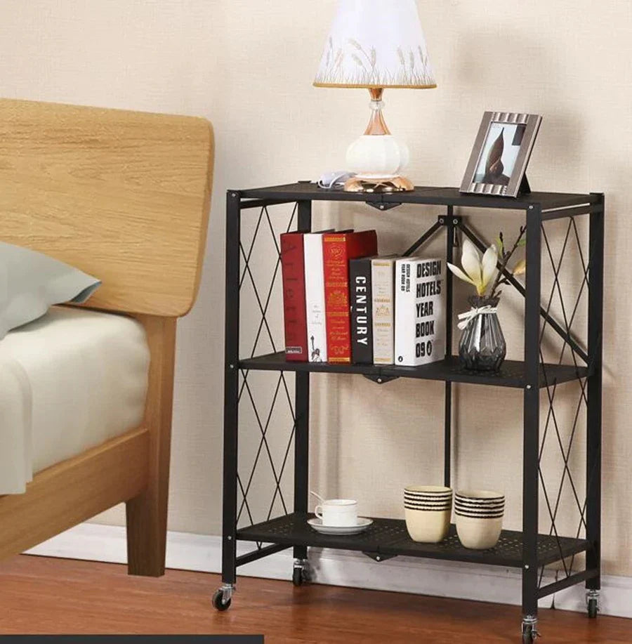 FOLDABLE KITCHEN TROLLEY