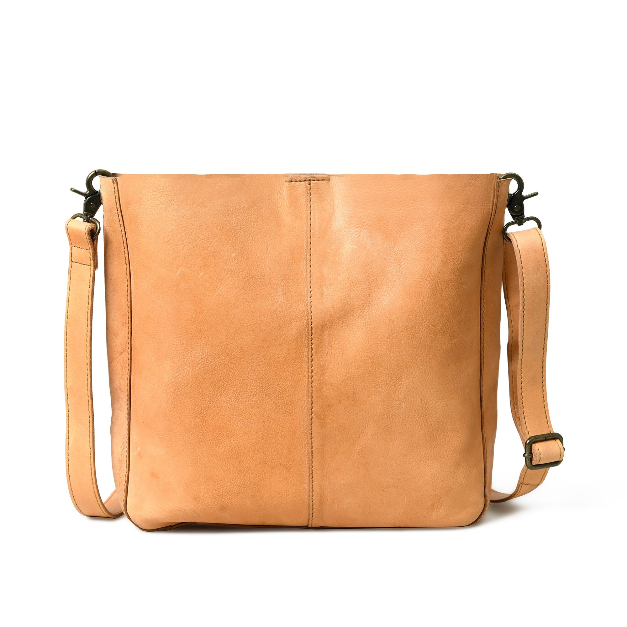 Serenity Everyday Crossbody Sling. Tan