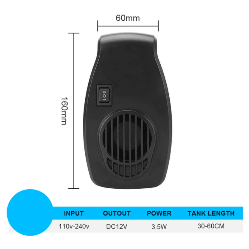Hanging Cooling Fan For Aquarium