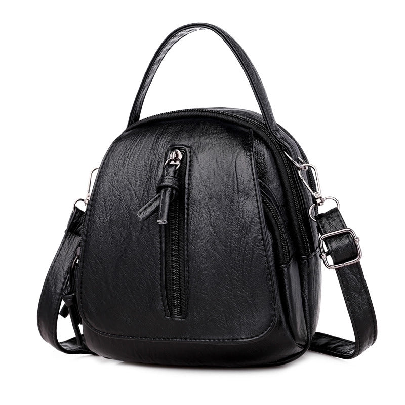 Bag Women's Messenger Bag Fashion New Mobile Phone Bag Soft Leather Texture Multi-compartment Shoulder Bag Coin Purse