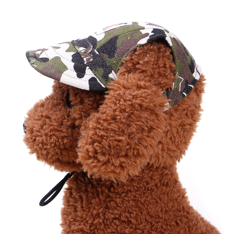 Printed Dog Baseball Cap