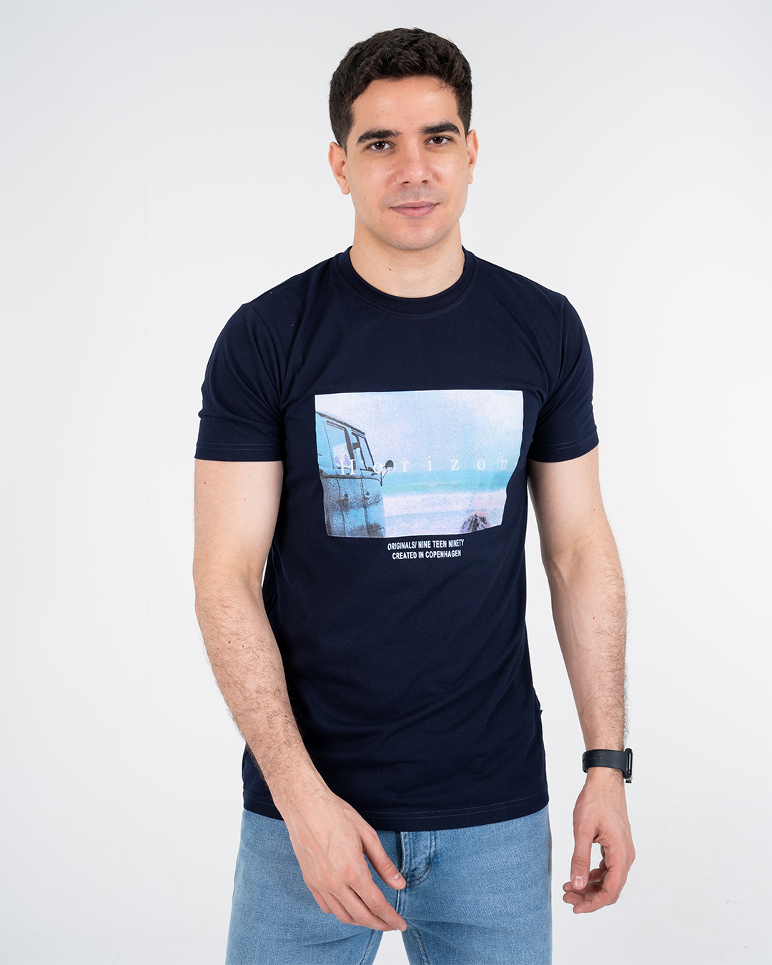 Mens Printed Short Sleeve T-shirt
