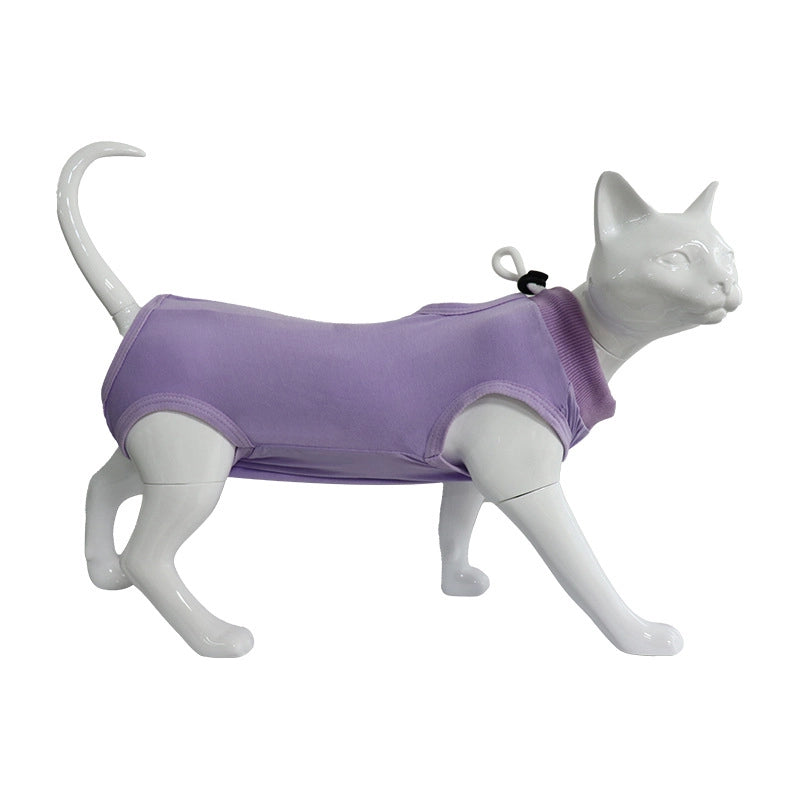 Pet Supplies Cat Clothes After Sterilization Clothing Anti-licking Soft Super Elastic Comfortable Pet Clothes Outlet