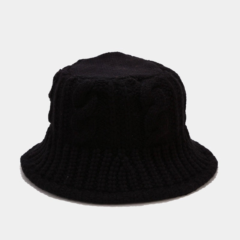 Women's Minimalist Solid Color Wide Eaves Bucket Hat