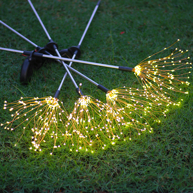 Christmas Outdoor LED Lawn Fireworks Lights(2PCS)