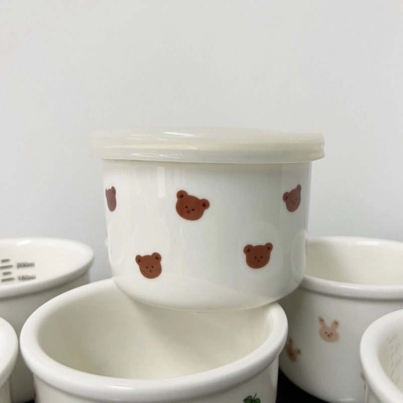 Ceramic Insulation Preservation Silicone Cover With Scale Tableware