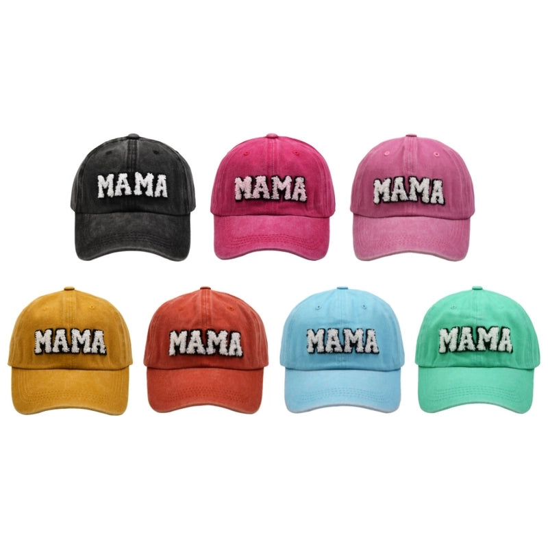Women's Basic Color Block Curved Eaves Baseball Cap