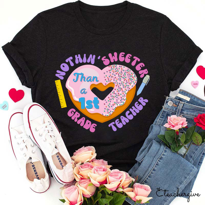 Personalized Nothing Sweeter Than A Teacher T-Shirt