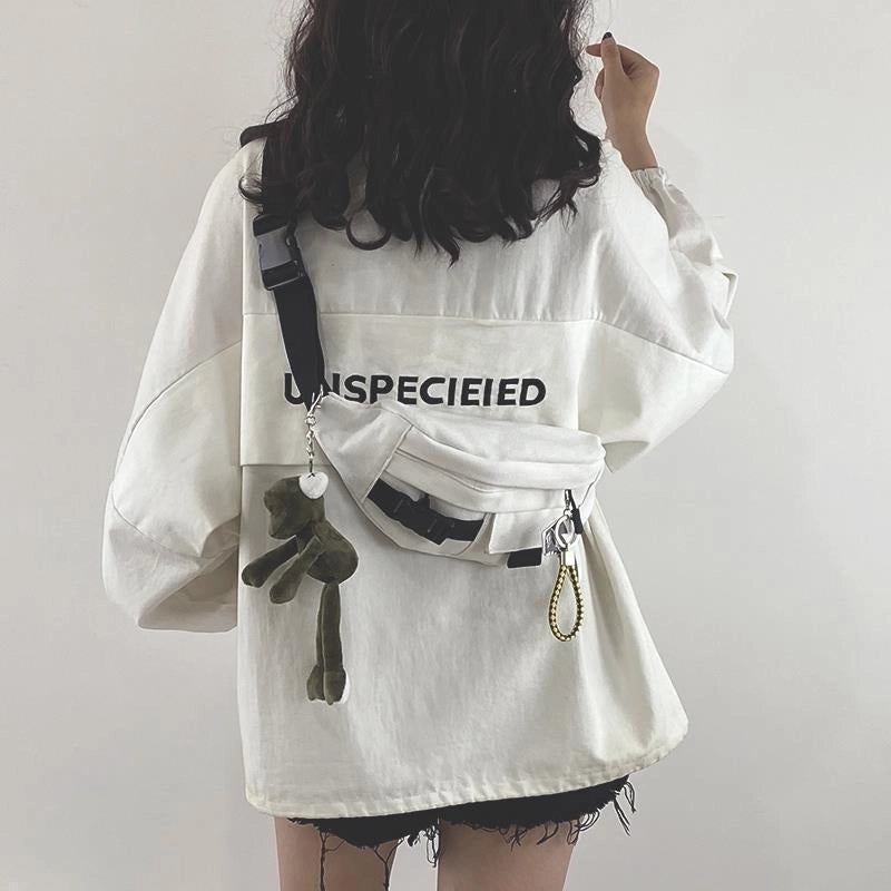 Women's Small Autumn Canvas Fashion Fanny Pack