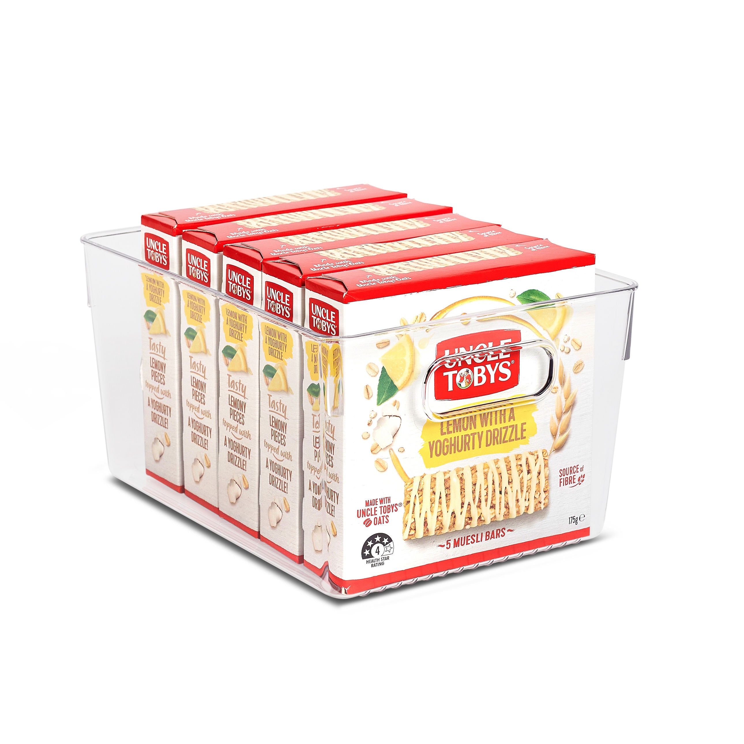 Pantry / Fridge Clear Storage Tub Set