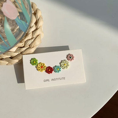 Floral Earring Set