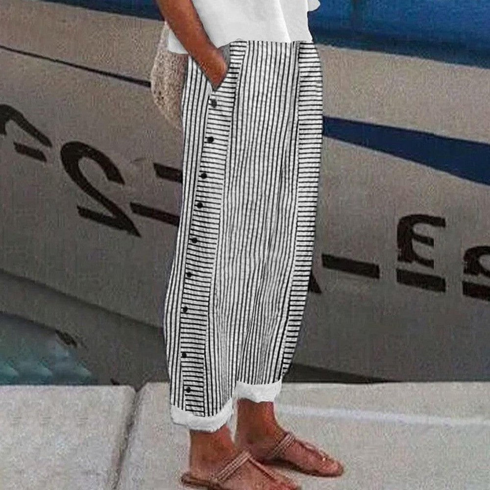 Myla | Soft pants with side pockets 1 + 1 free!