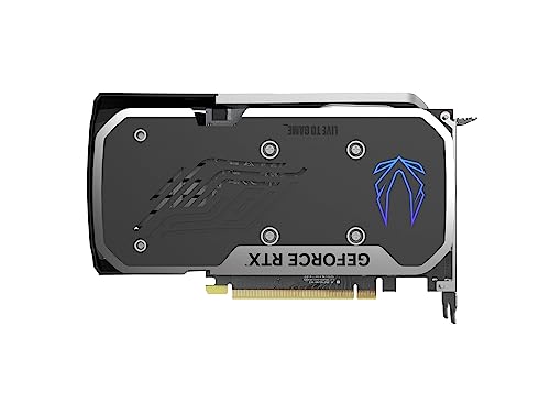 ZOTAC Gaming GeForce RTX 4060 - Tarjeta gráfica compacta para Juegos (8 GB). 8 GB. GDDR6. 128 bits. 17 Gbps. PCIE 4.0. ZT-D40600H-10M