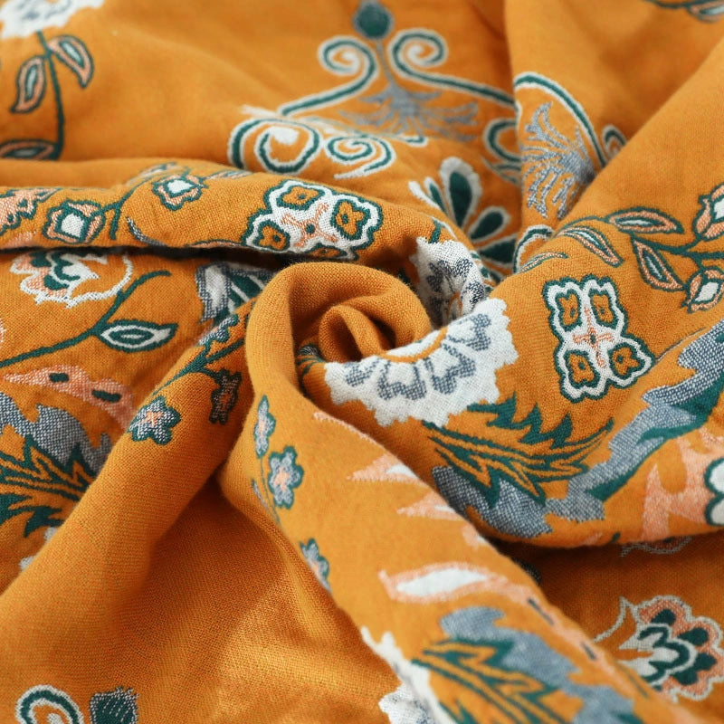 Floral Cotton Blanket