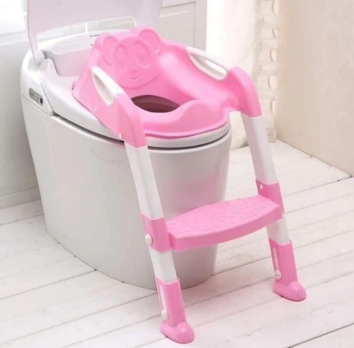 Children's Toilet Ladder Chair Baby Girl Kid Boy Toilet Rack Bath Suit