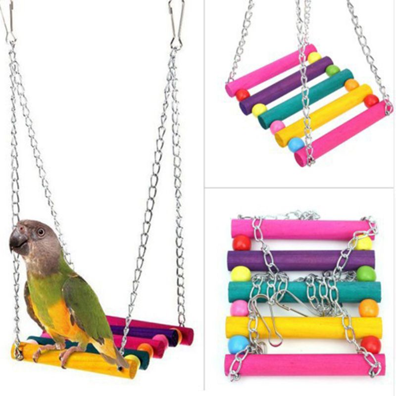 10 Pieces Pack Of Bird Cage Toys