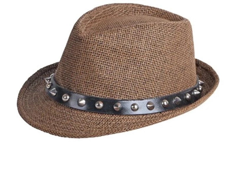 Unisex Minimalist Classic Style Solid Color Crimping Fedora Hat