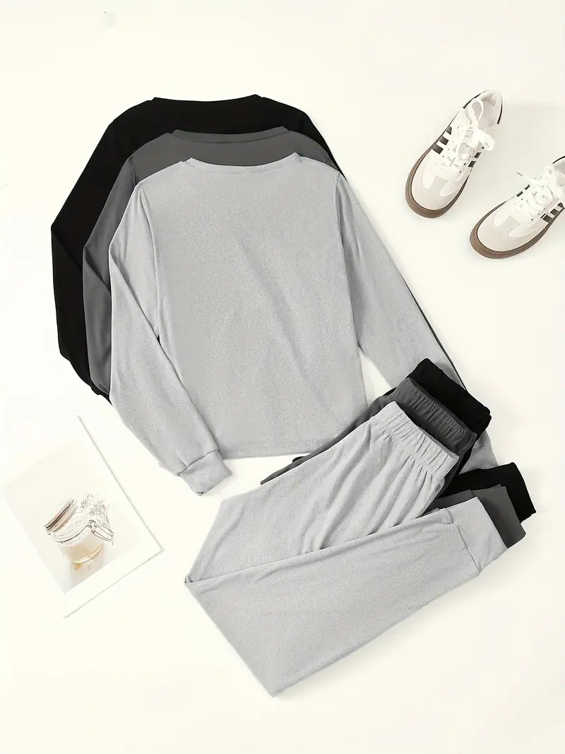 Final Sales⚡3 Packs for $19.99⚡ -Women's 3pcs Athletic Set