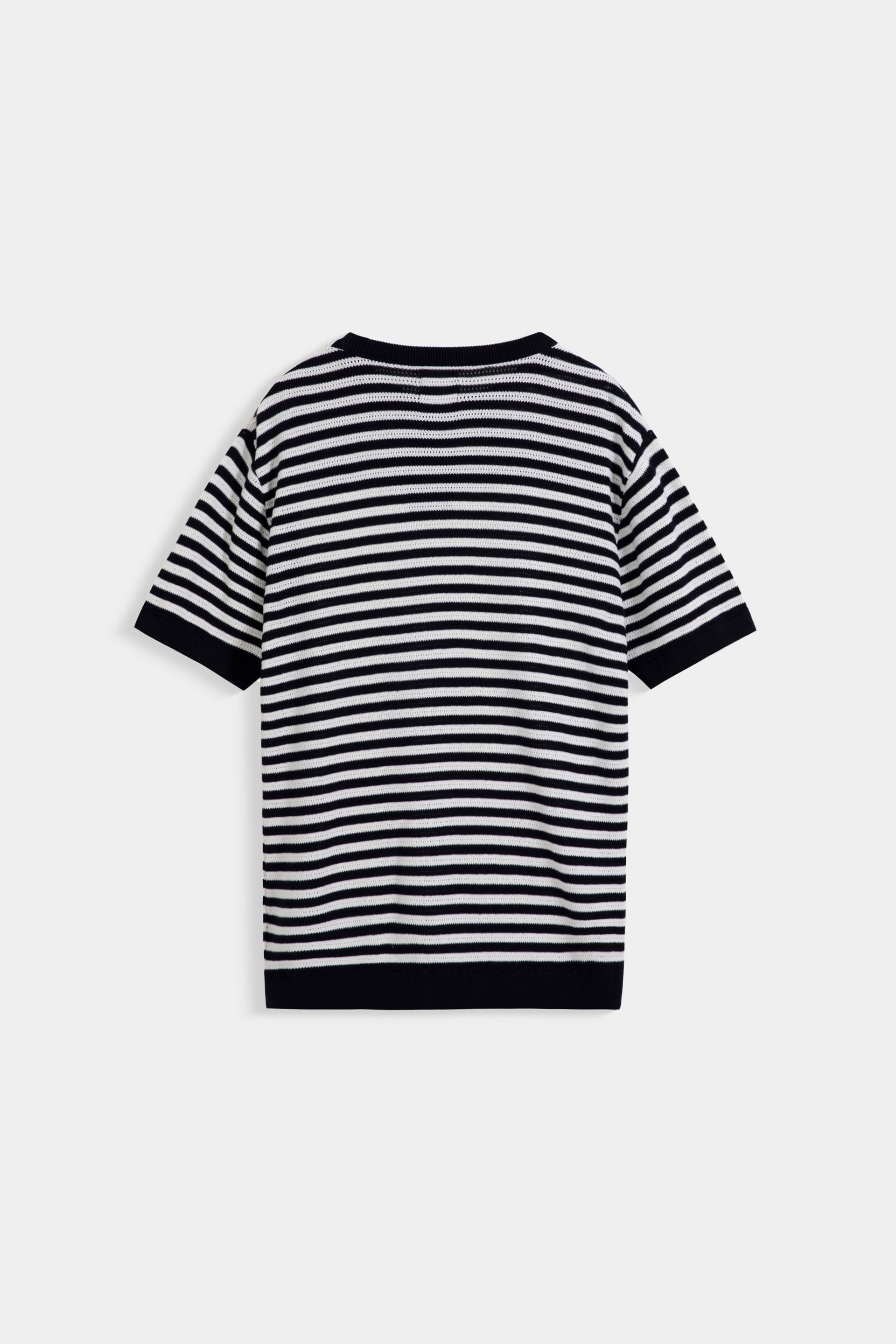 Knitted Striped T-shirt