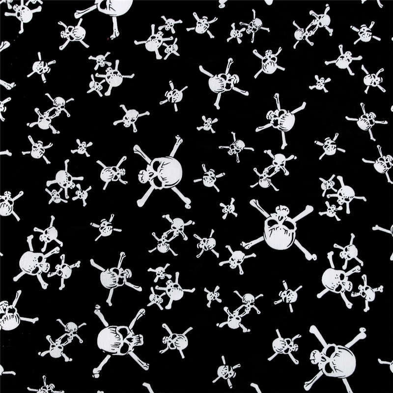 Men'S Hip-Hop Skull Cotton Kerchief