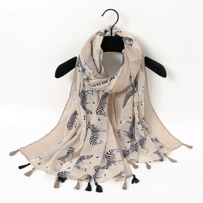Unisex Vacation Sweet Geometric Polyester Scarf
