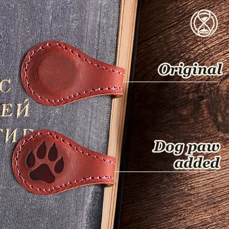 🔥Christmas Special Promotion 49% OFF -🎅 TimelessMark–Personalized Magnetic Leather Bookmark💥Buy 2 Get Free Shipping💥