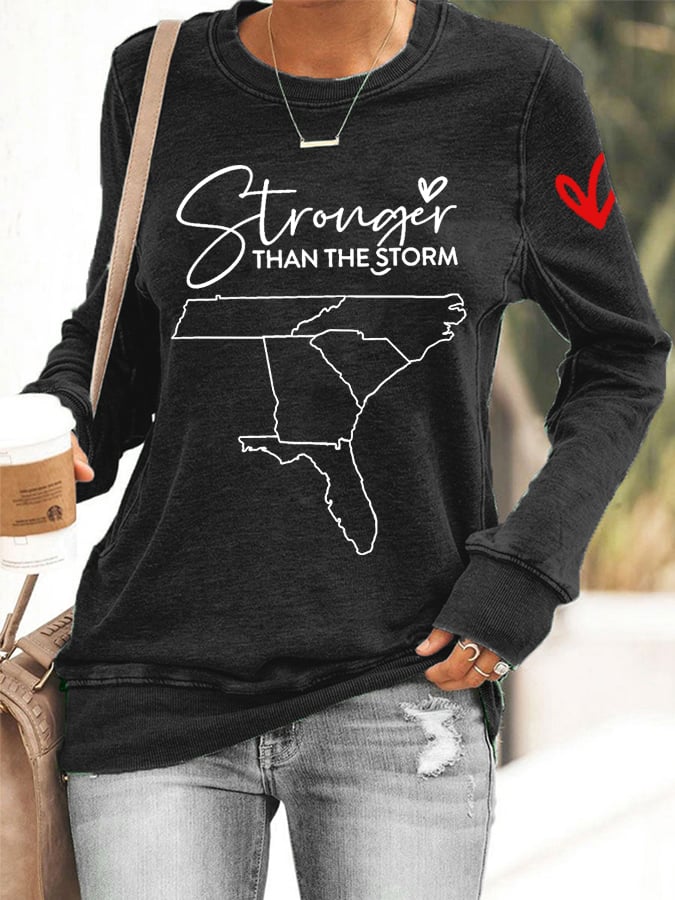 Women's Southeast Strong Stronger Than The Storm Sweatshirt