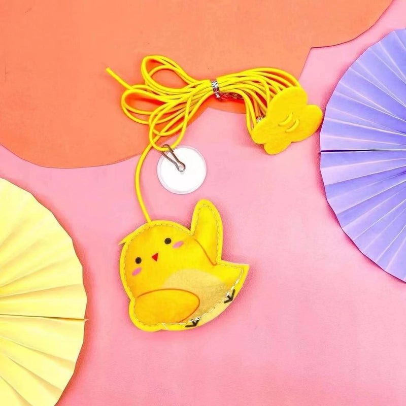 New Retractable Hanging Swing Cat Toy Cat Stick Hanging Door Felt Mouse With Catnip Cat Toy