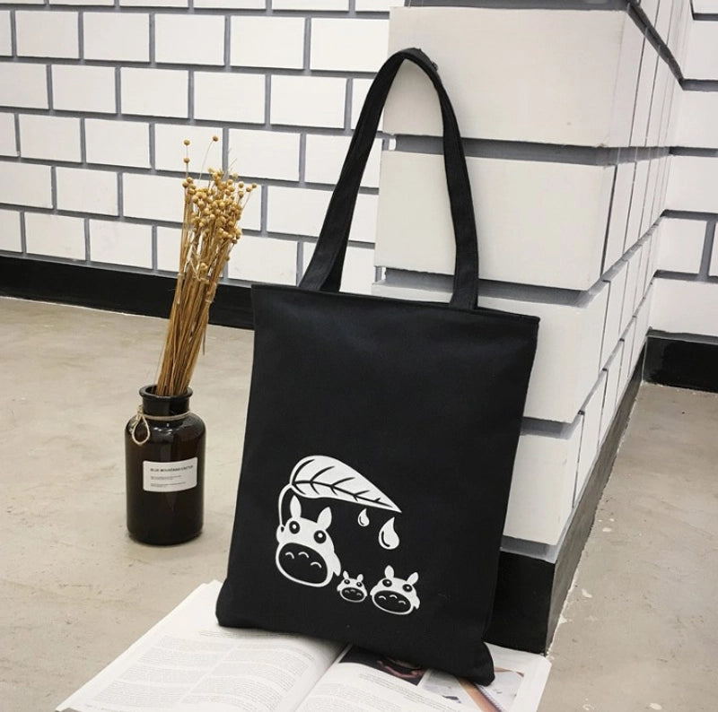 Women's Medium Nylon Animal Streetwear Square Zipper Shoulder Bag