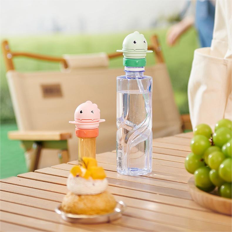 👼Children Beverage & Water Bottle Straw Lid