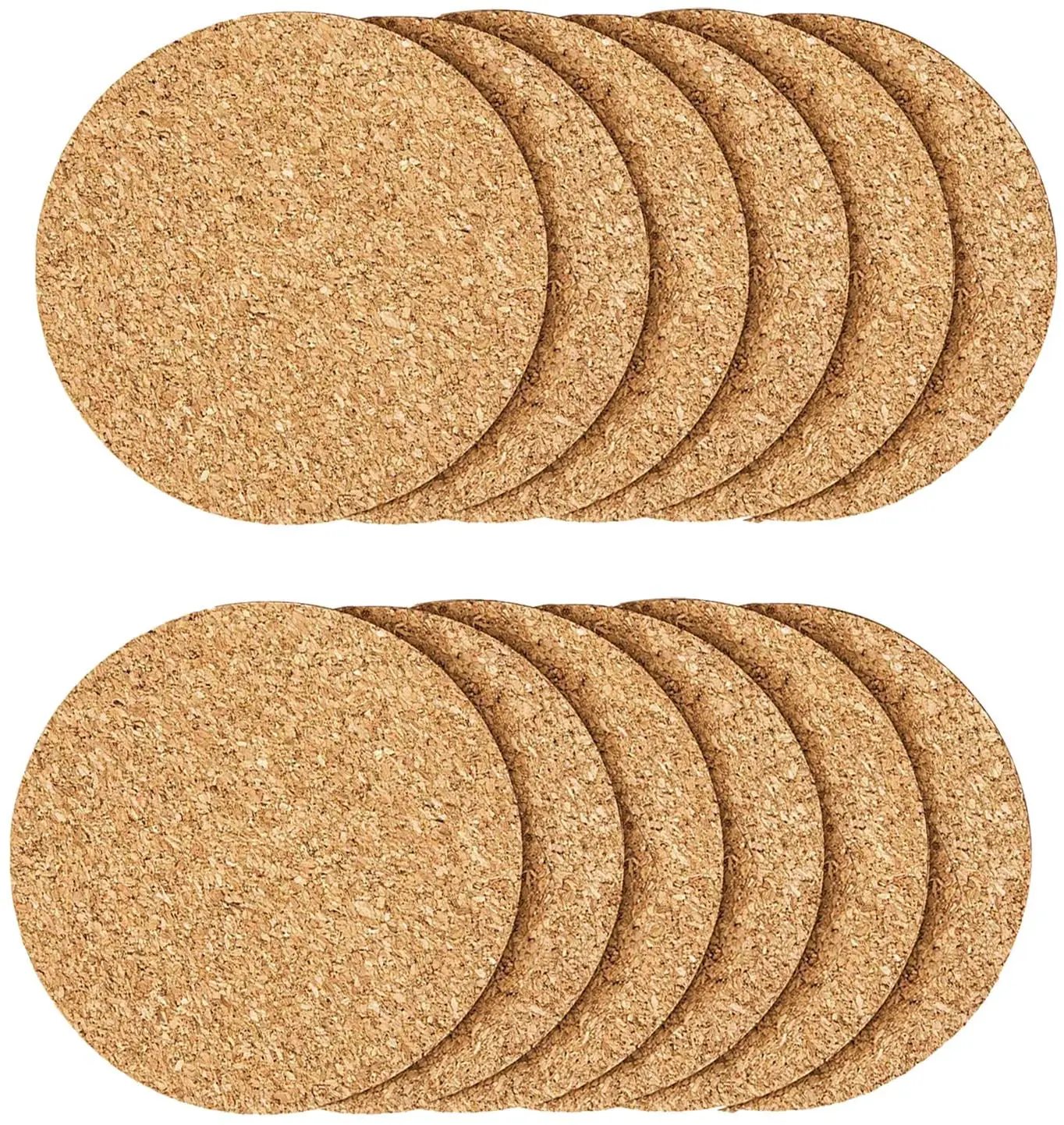 4inch kitchen Accessories Blank Coasters for Crafts bulk Custom Cork Coaster Flower for Drink