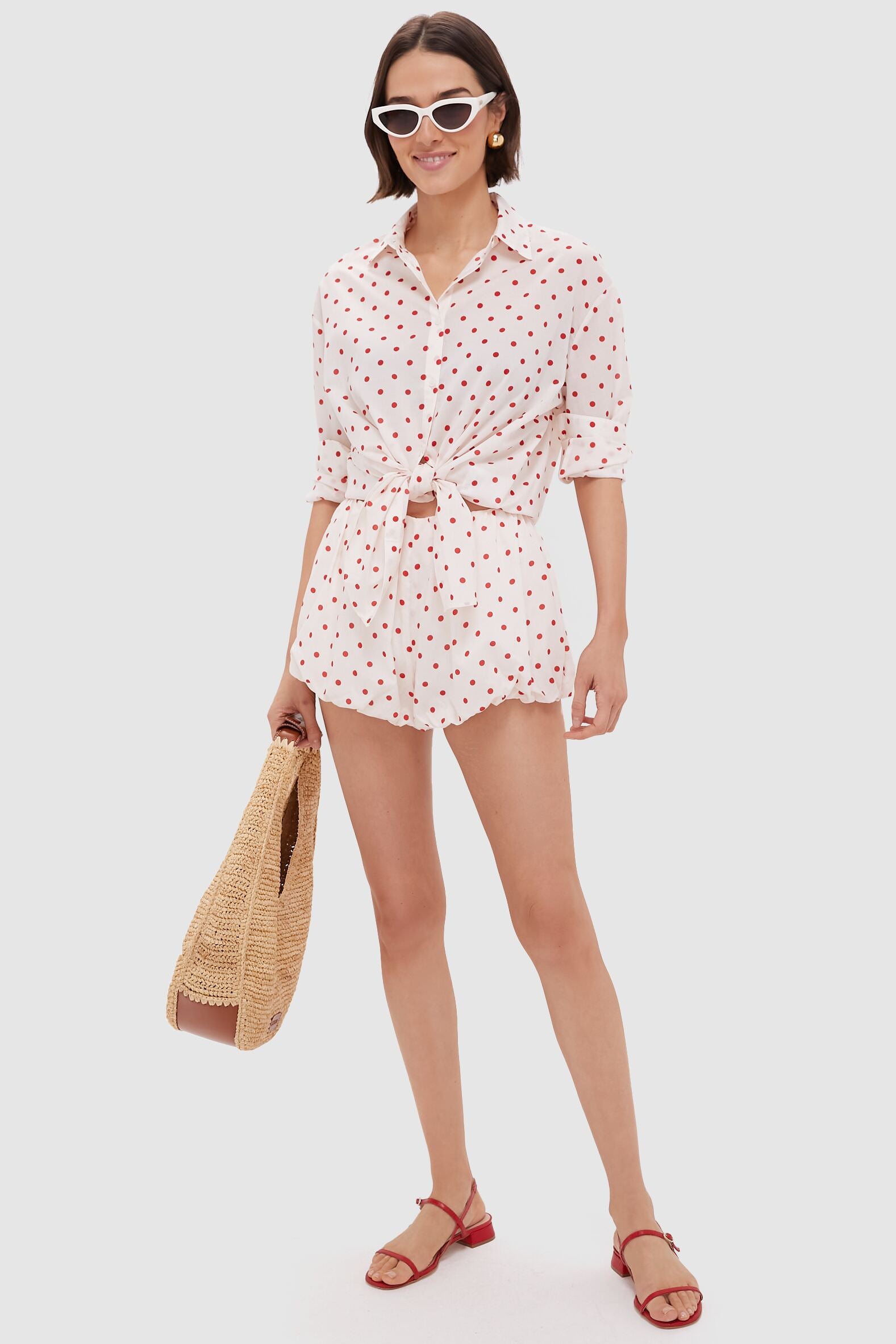 Petite Polka Dot Aurelia Short