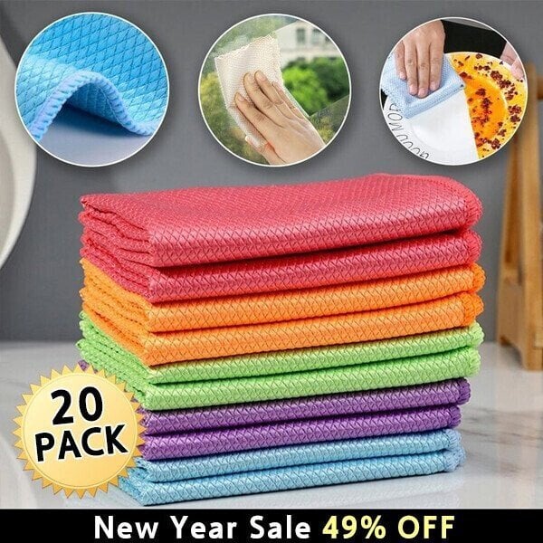 🔥BUY 5 GET 5 FREE🔥Streak-Free Miracle Cleaning Cloths - Reusable