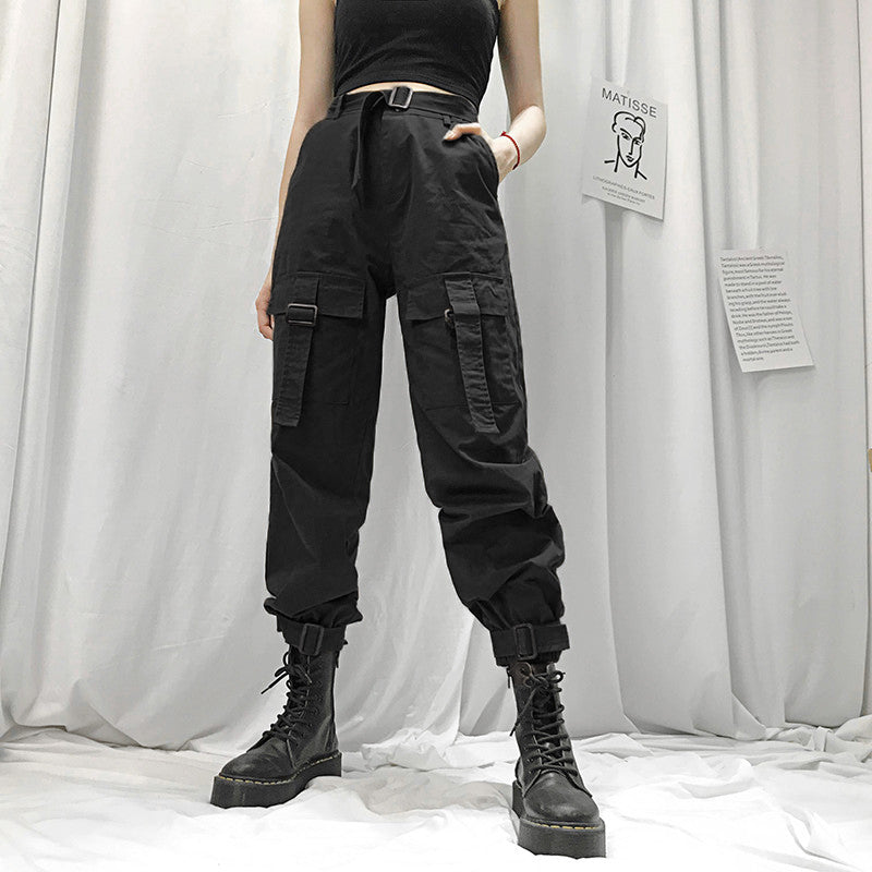 Ulzzang tooling pants KF9541