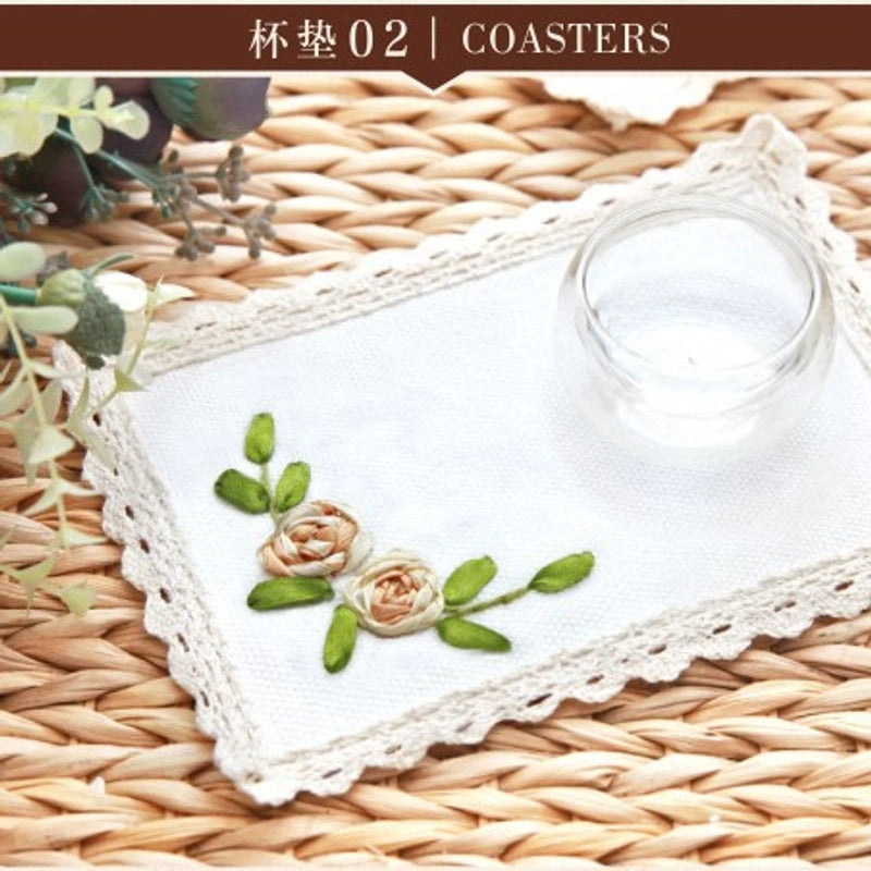 Pastoral Lattice Pure Cotton Tablecloths Artificial Decorations