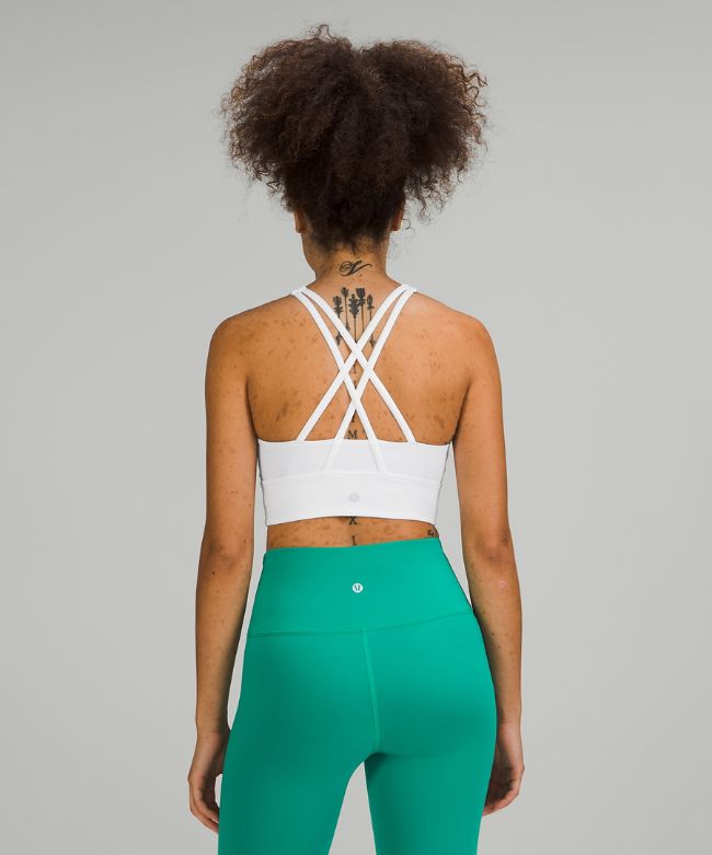 lululemon Energy Bra High-Neck Longline Tough Medium Support, B–D Cups