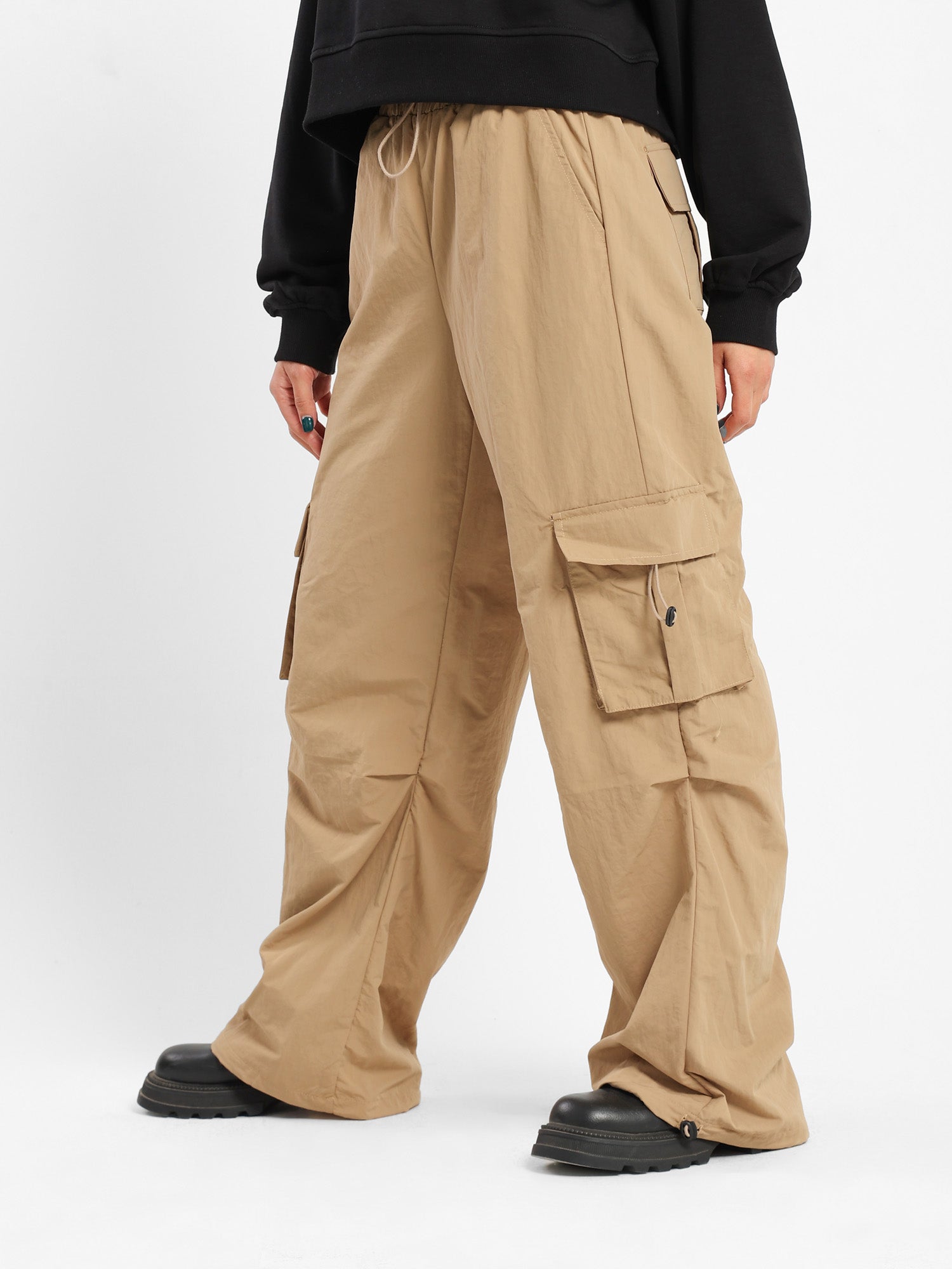 Oversized Parachute Pants