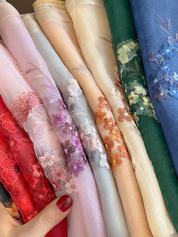 Embroidered Keep Warm Shawl&Scarf