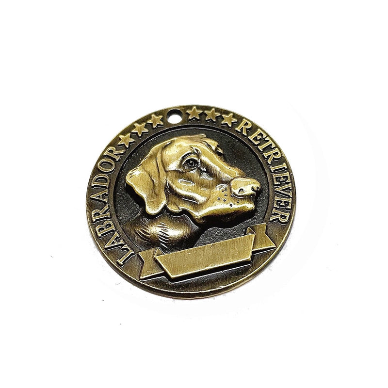 Elegant Retro Minimalist Metal Round Pet Accessories