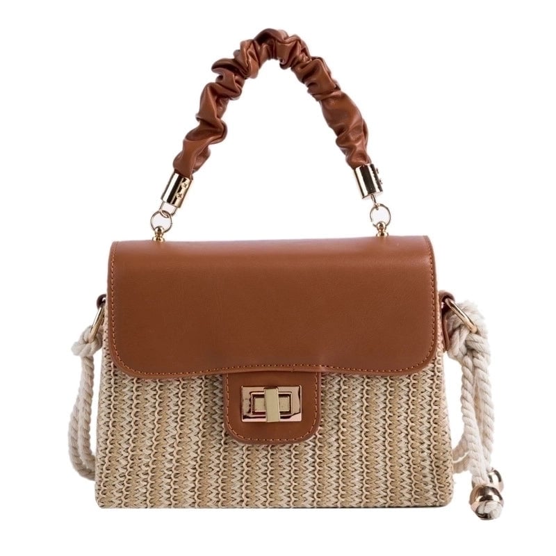 Women's Medium All Seasons Straw Fashion Straw Bag