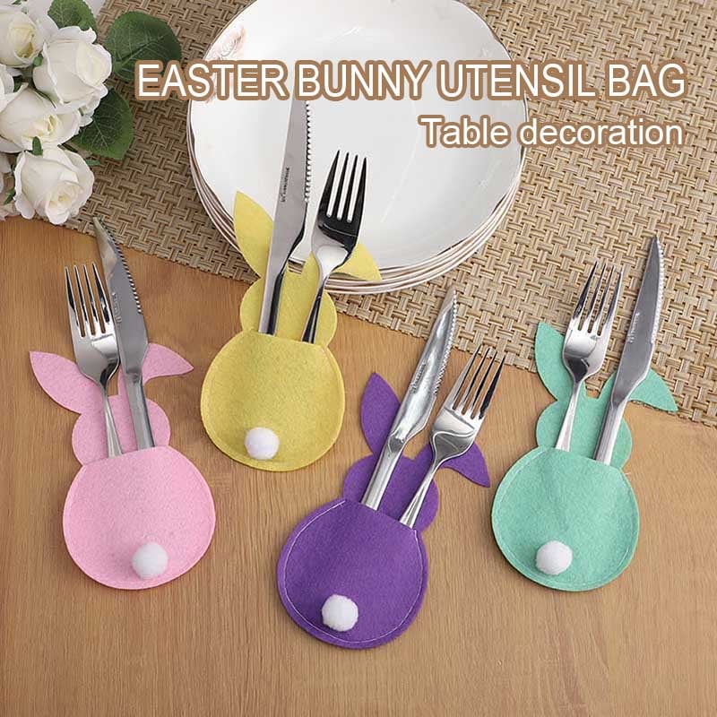 Easter Bunny Utensil Bag🍴