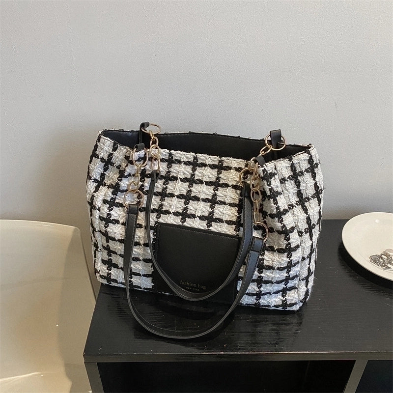 Women's All Seasons Canvas Fashion Tote Bag