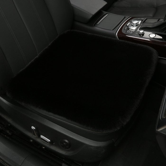 -Plush Car Seat Cushion