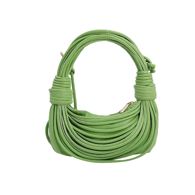 Women's All Seasons Pu Leather Fashion Straw Bag